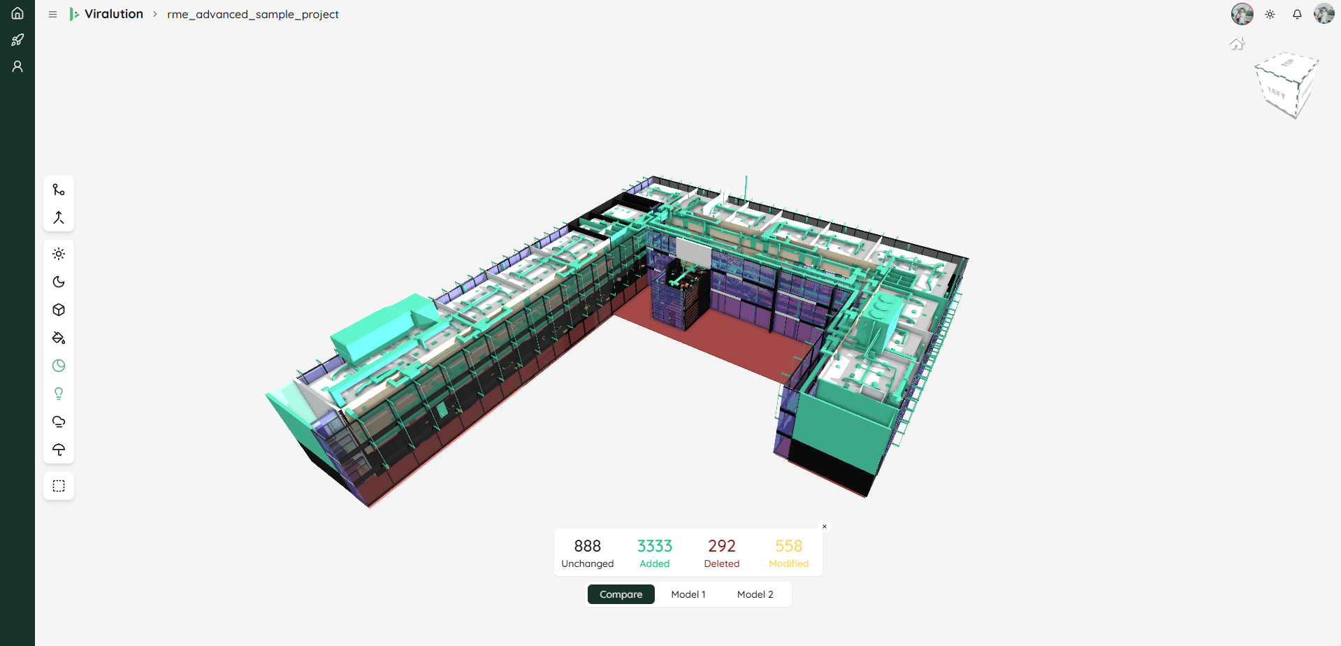 Compare Models (Check Changes)